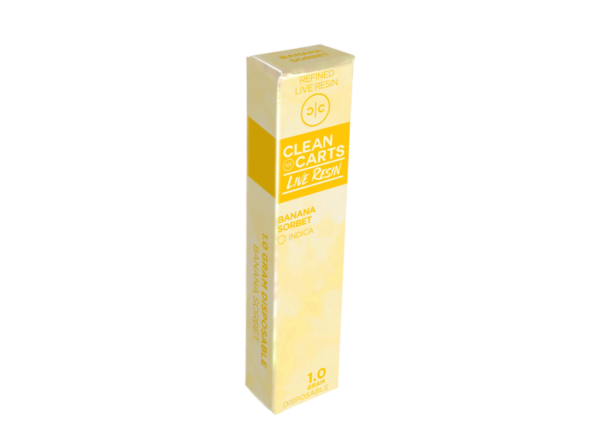 Banana sorbet 1G — Clean Carts